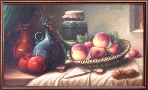 Stilleben mit Obst